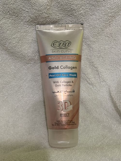 Golden collagen peeling mask